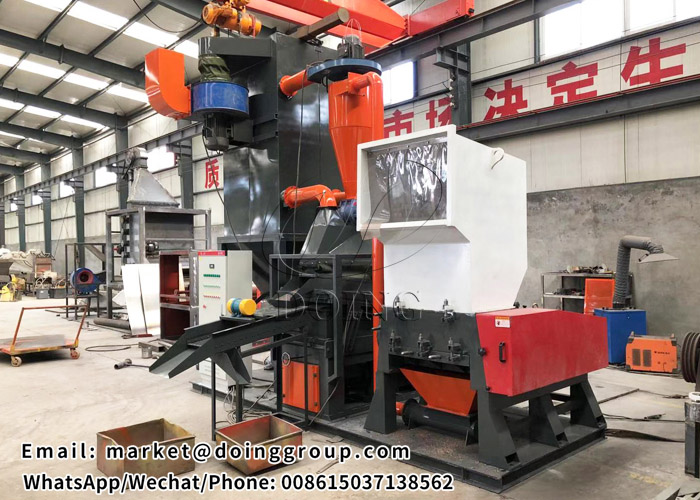 cpper cable wire recycling machine