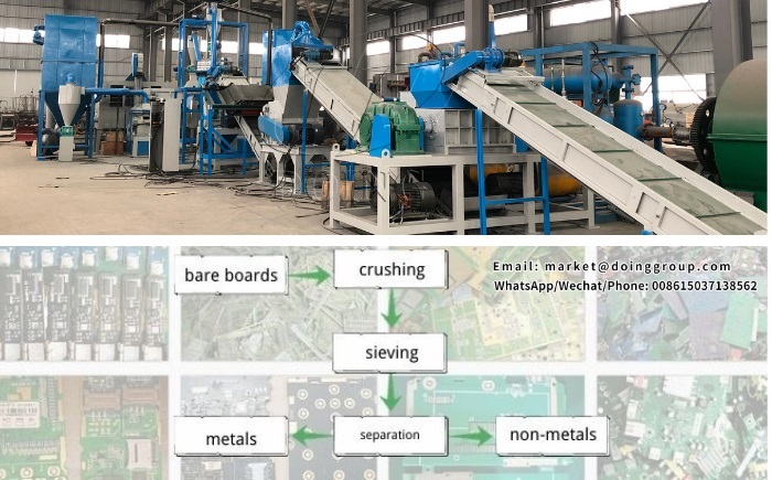 PCB board recycling machine