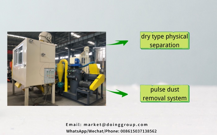 copper wire recycling machine