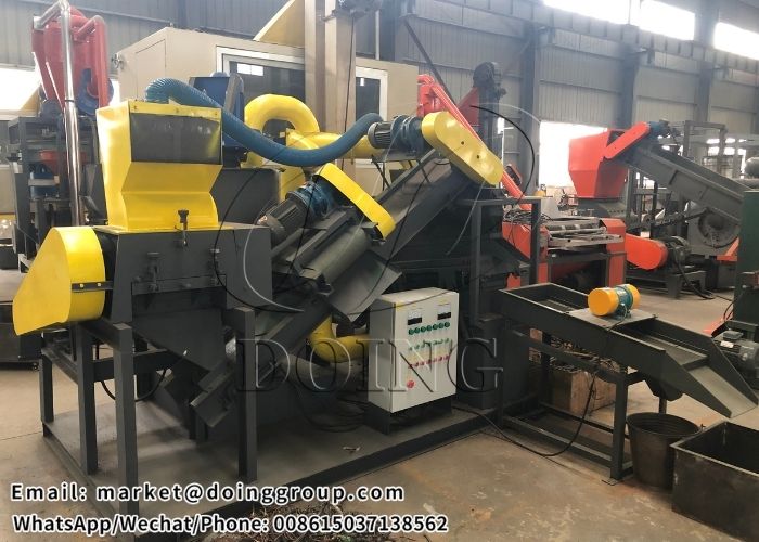 copper wire recycling machine