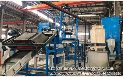 How does the waste PCB board recycling machine work?