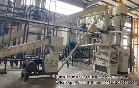 DOING copper aluminum radiator recycling machine was installed successfully in Hunan, China