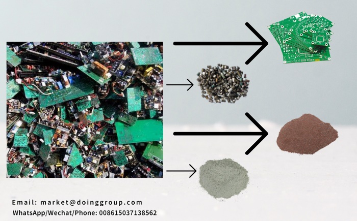 PCB board recycling machine