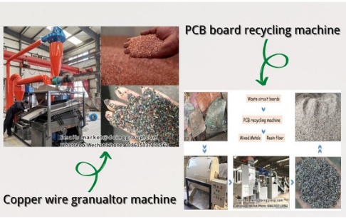 How are e-waste materials reclaimed and recycled?